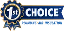 1st Choice Plumbing, Air & Insulation logo