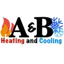 A & B Heating and Cooling logo
