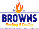 Browns Heating & Cooling logo