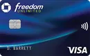 Chase Freedom Unlimited Credit Card logo