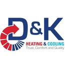 D & K Heating & Cooling logo
