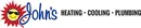 John's Heating, Cooling, and Plumbing logo