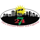 LA's Custom Power and Lighting logo